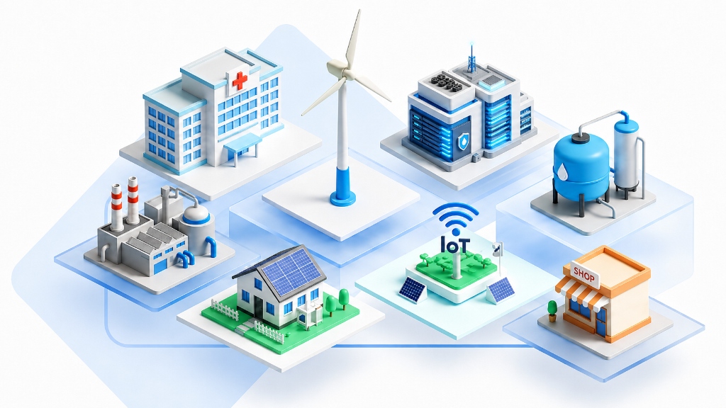 Industries supported by SINTEK software solutions