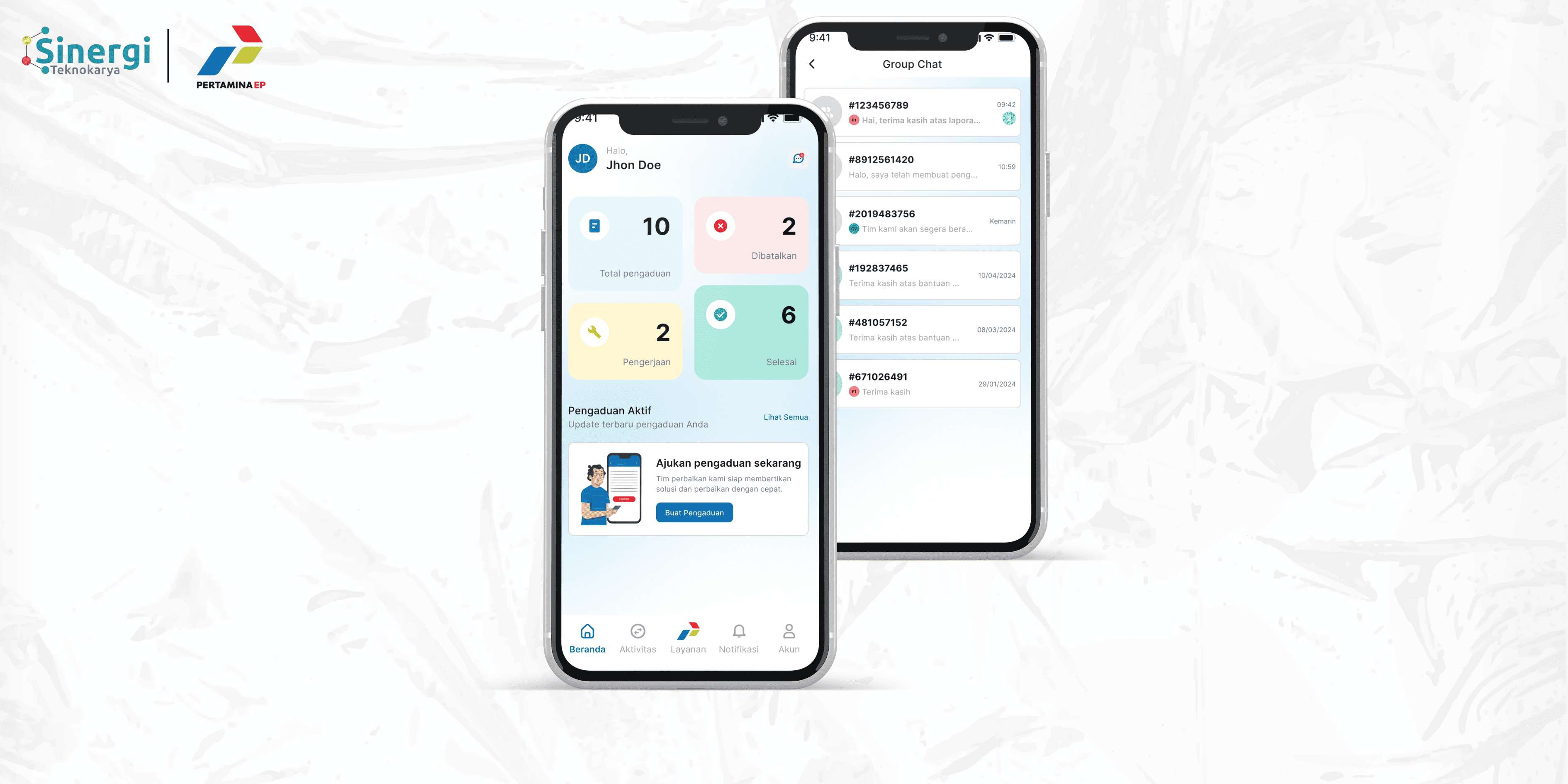 Landing Pages PDAM