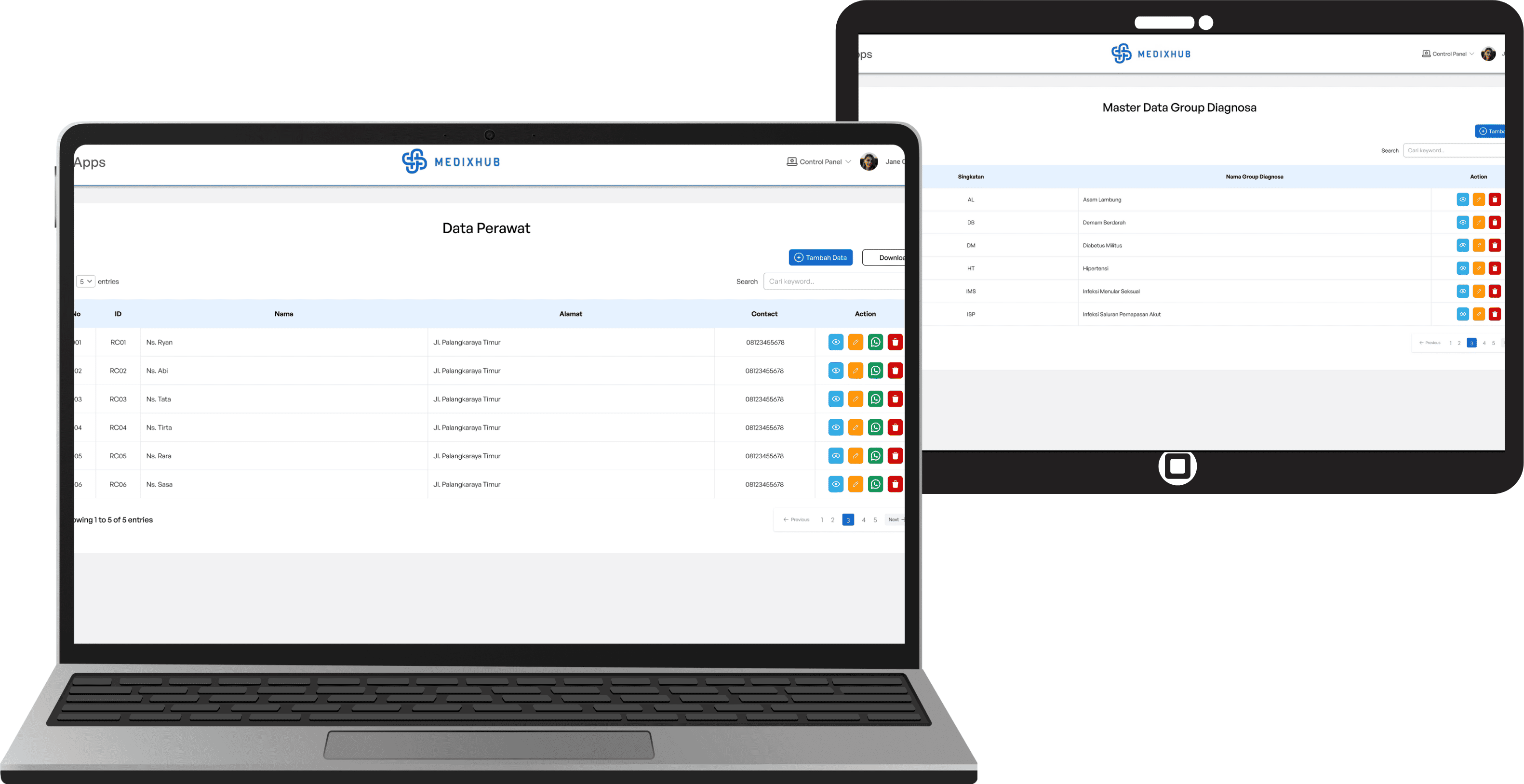 MedixHub App Mockup