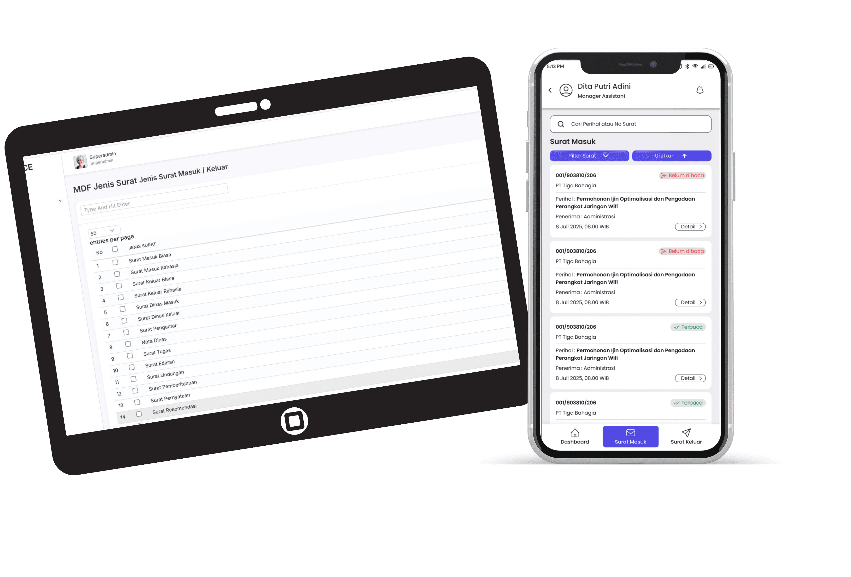 E-Office App Features Preview